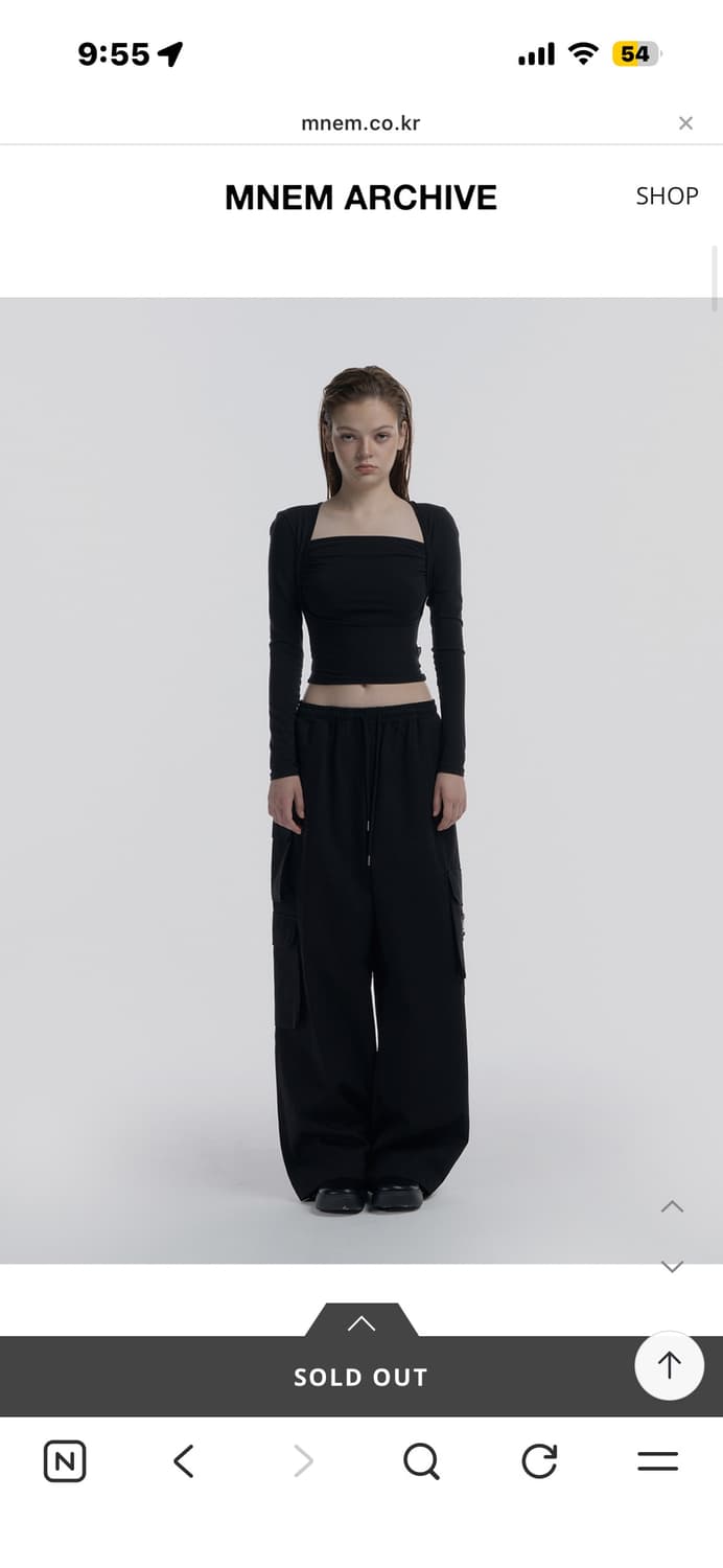 므넴 볼레로 셔링 탑 상품이미지2