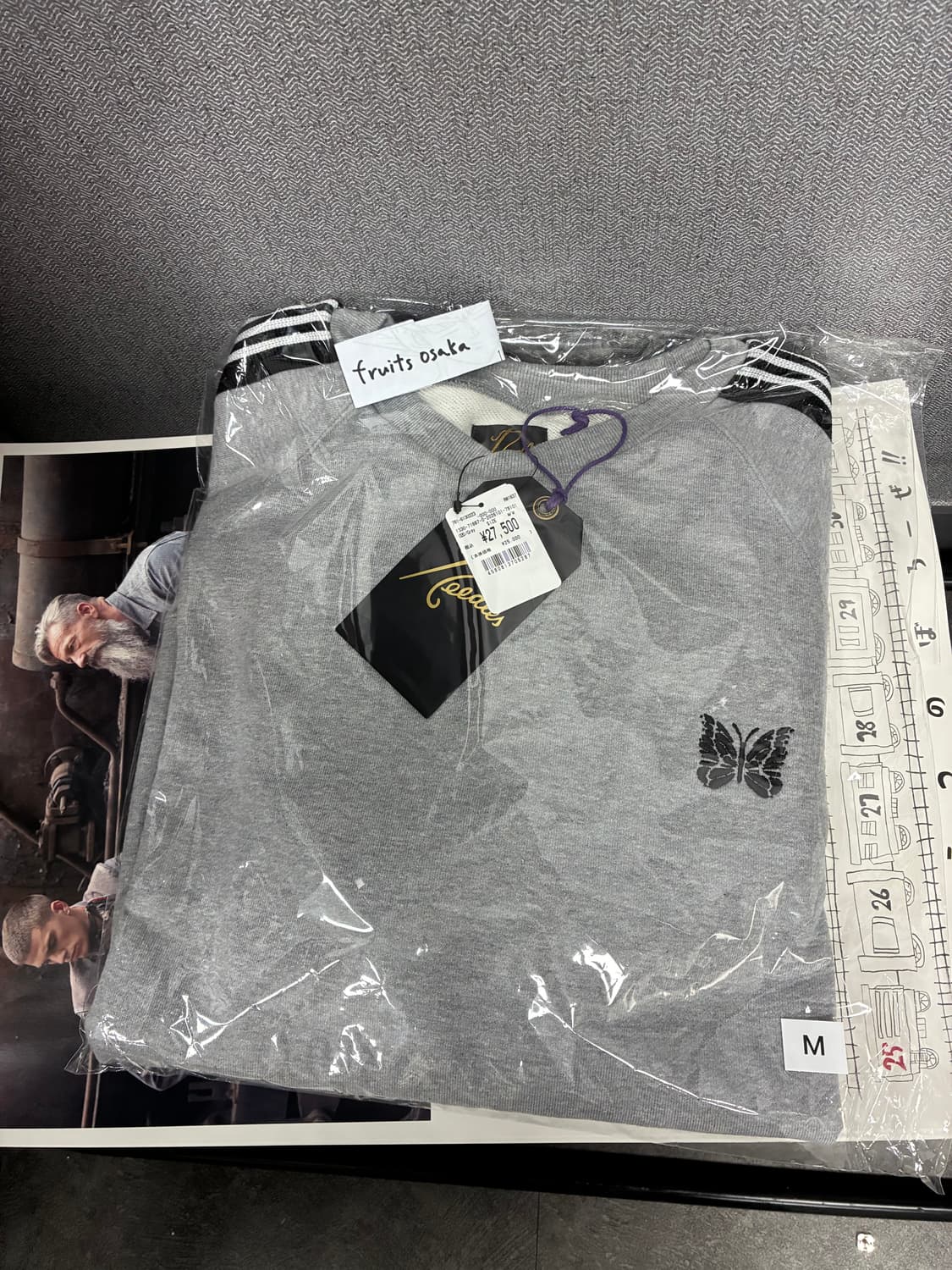 니들스 x BEAVER 코튼 크루 M 상품이미지2