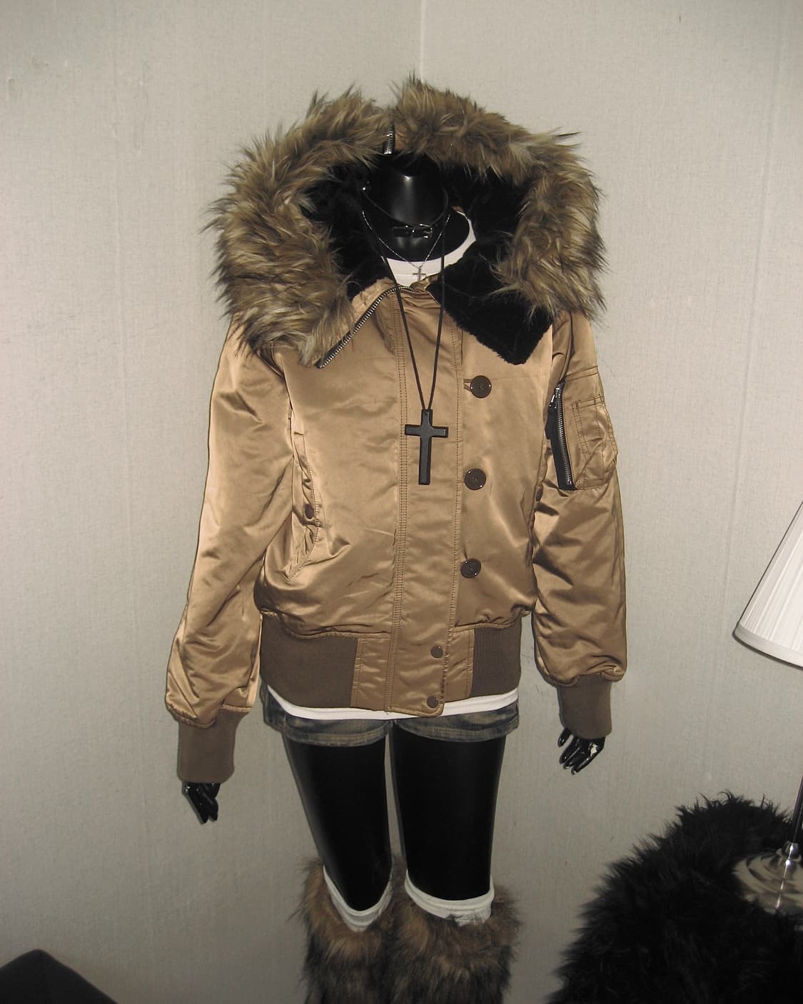 GAP 빈티지 갭 n2b 울프죠 봄버 자켓 y2k 00s 상품이미지2