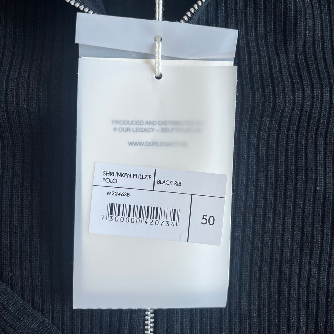 아워레가시 슈렁큰 풀집 폴로 블랙 상품이미지3