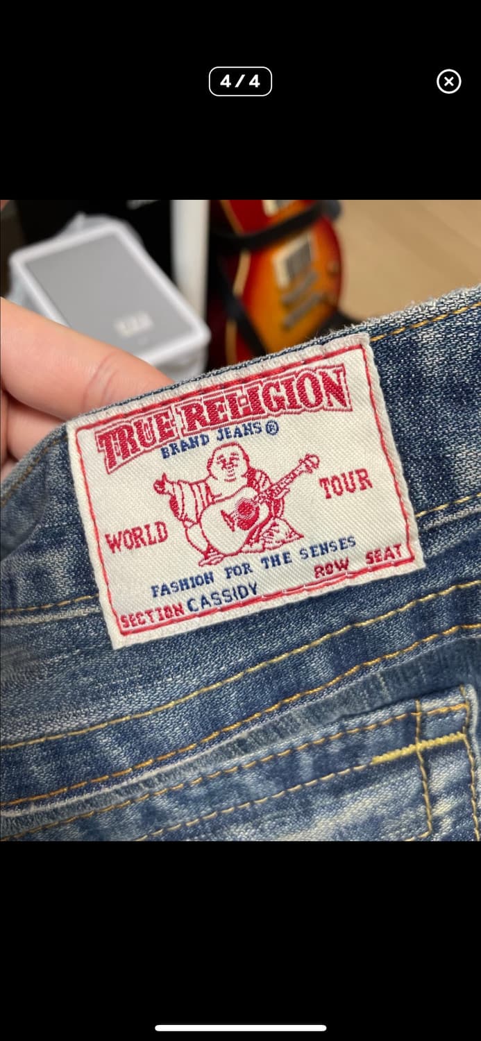 TRUE RELIGION 트루릴리젼 레이스업 부츠컷 데님 상품이미지4
