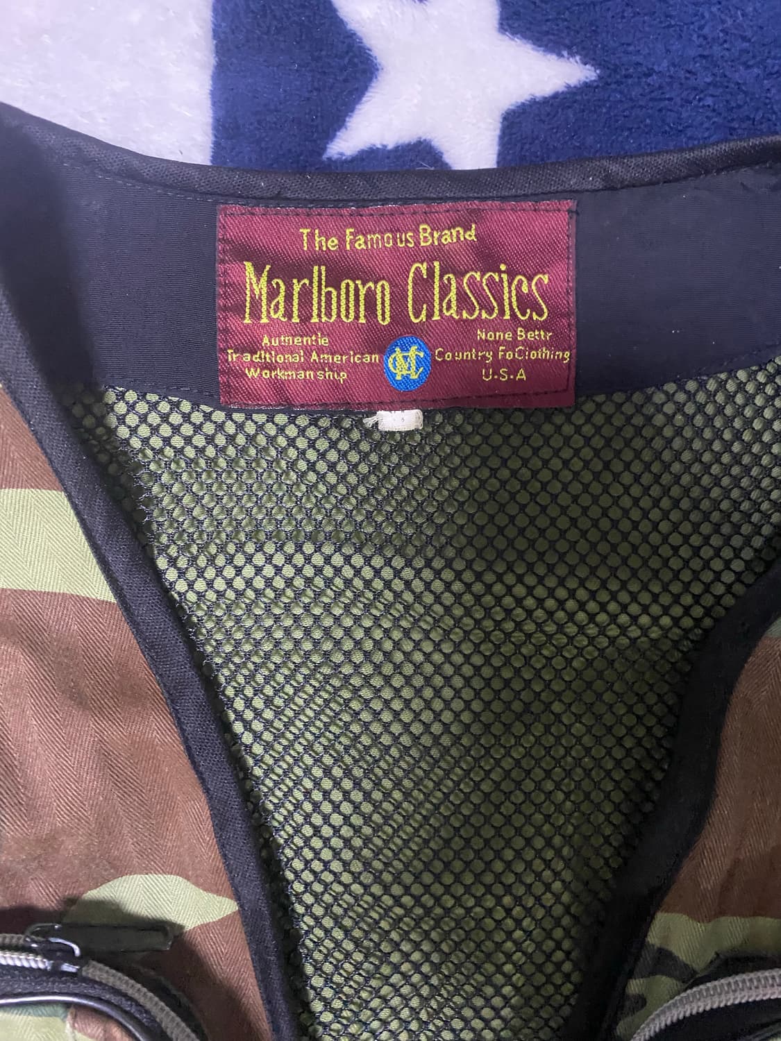 말보루 클래식 카모조끼 상품이미지2