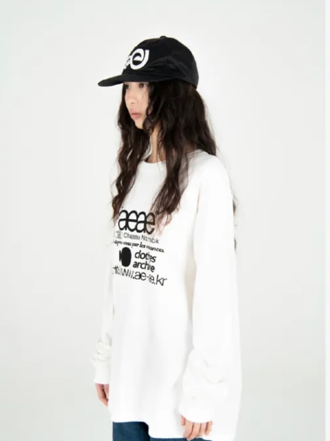 aeae SPIRAL SATIN CAP [BLACK] 상품이미지7