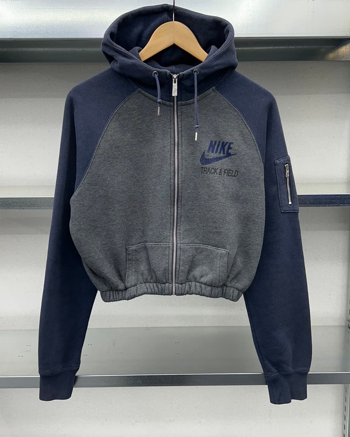 (WOMEN)나이키 크롭 후드-M1594 상품이미지2