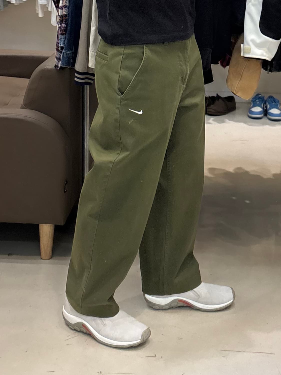나이키 치노팬츠 그린 상품이미지5