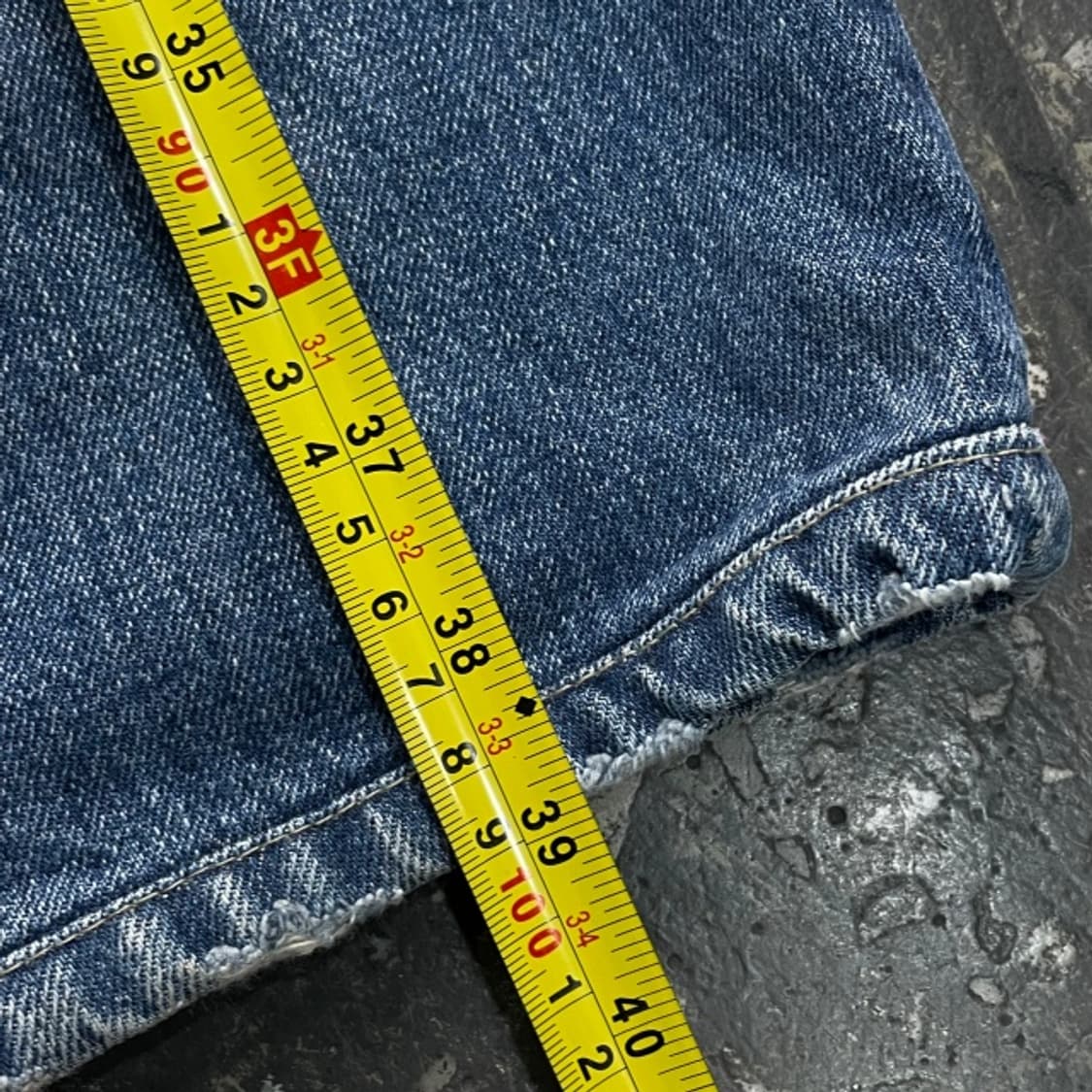 34 리바이스 523 페인트 청바지 상품이미지10