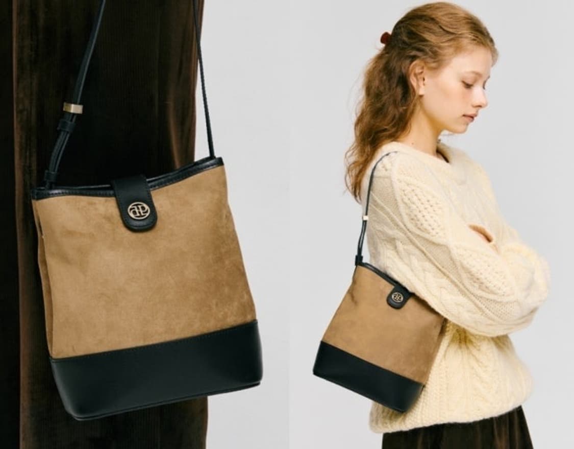 (미사용새상품) 드파운드 스웨이드 타운백 상품이미지1