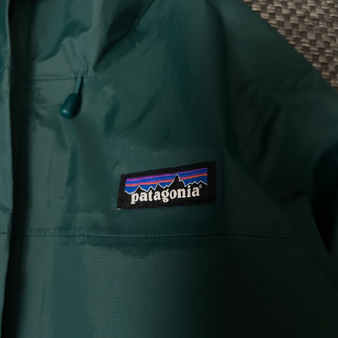 파타고니아 청록 바람막이 XS 상품이미지4