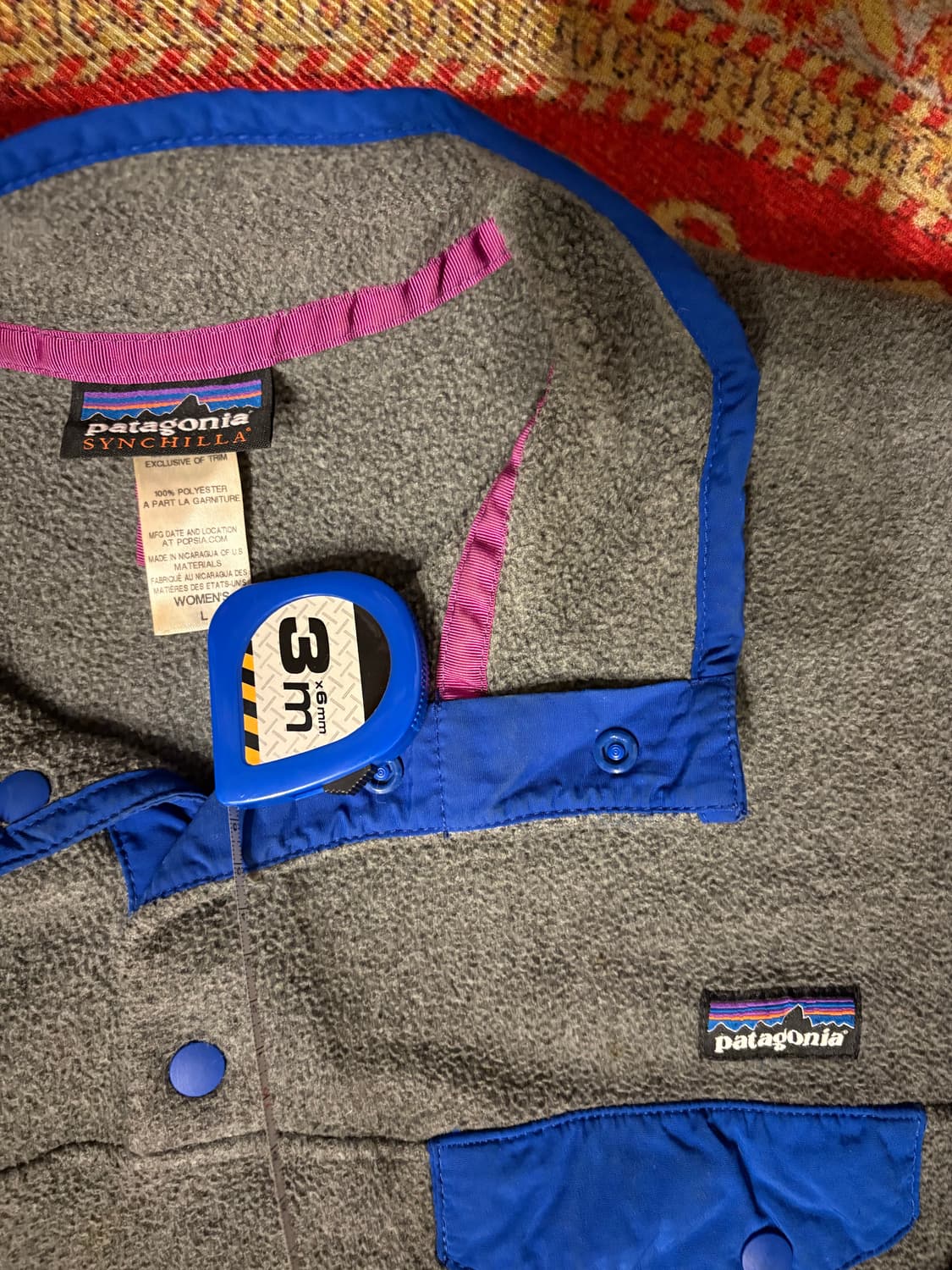 파타고니아 신칠라 빈티지 스냅 풀오버 상품이미지2