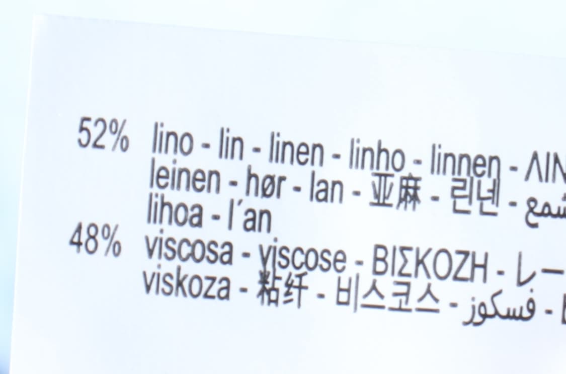 W(M-L) 자라 셔츠 남방 연블루 무지 린넨 마 롱-H33216 상품이미지6