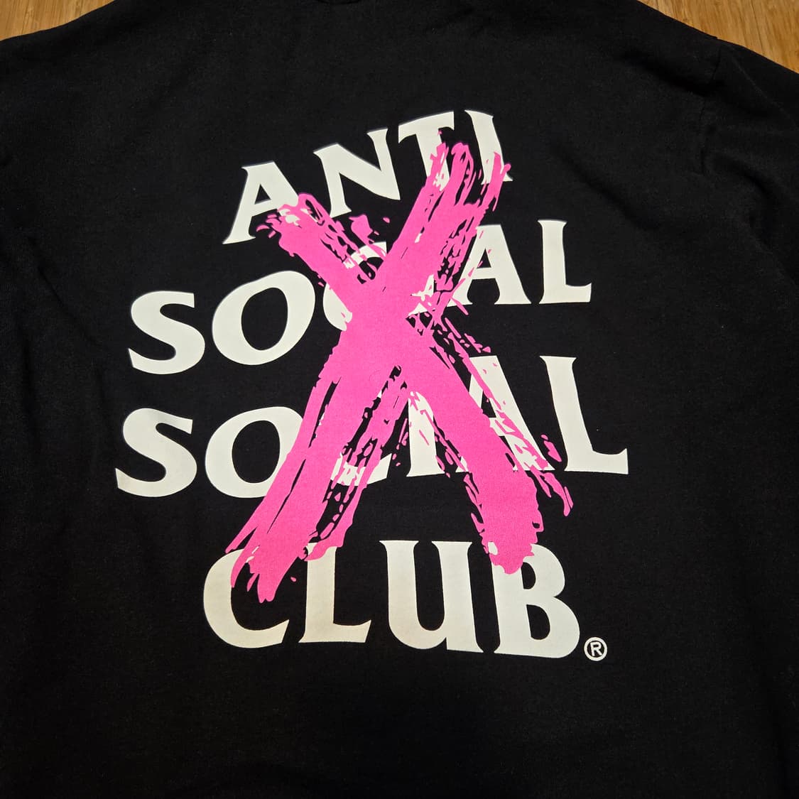 안티소셜클럽 빅로고 후드티 (실XL)
 상품이미지3