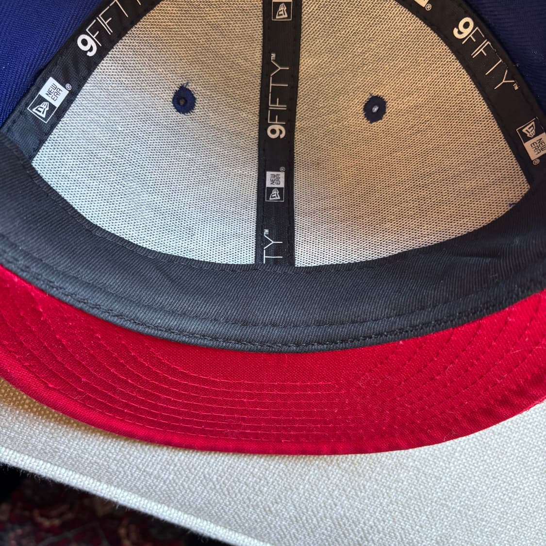 (새상품) 뉴에라 저스티스리그 슈퍼맨 스냅백 로얄 블루/레드 상품이미지10