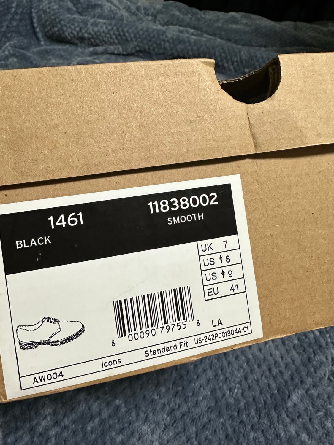 (260,uk7) 닥터마틴 1461 스무스 상품이미지7