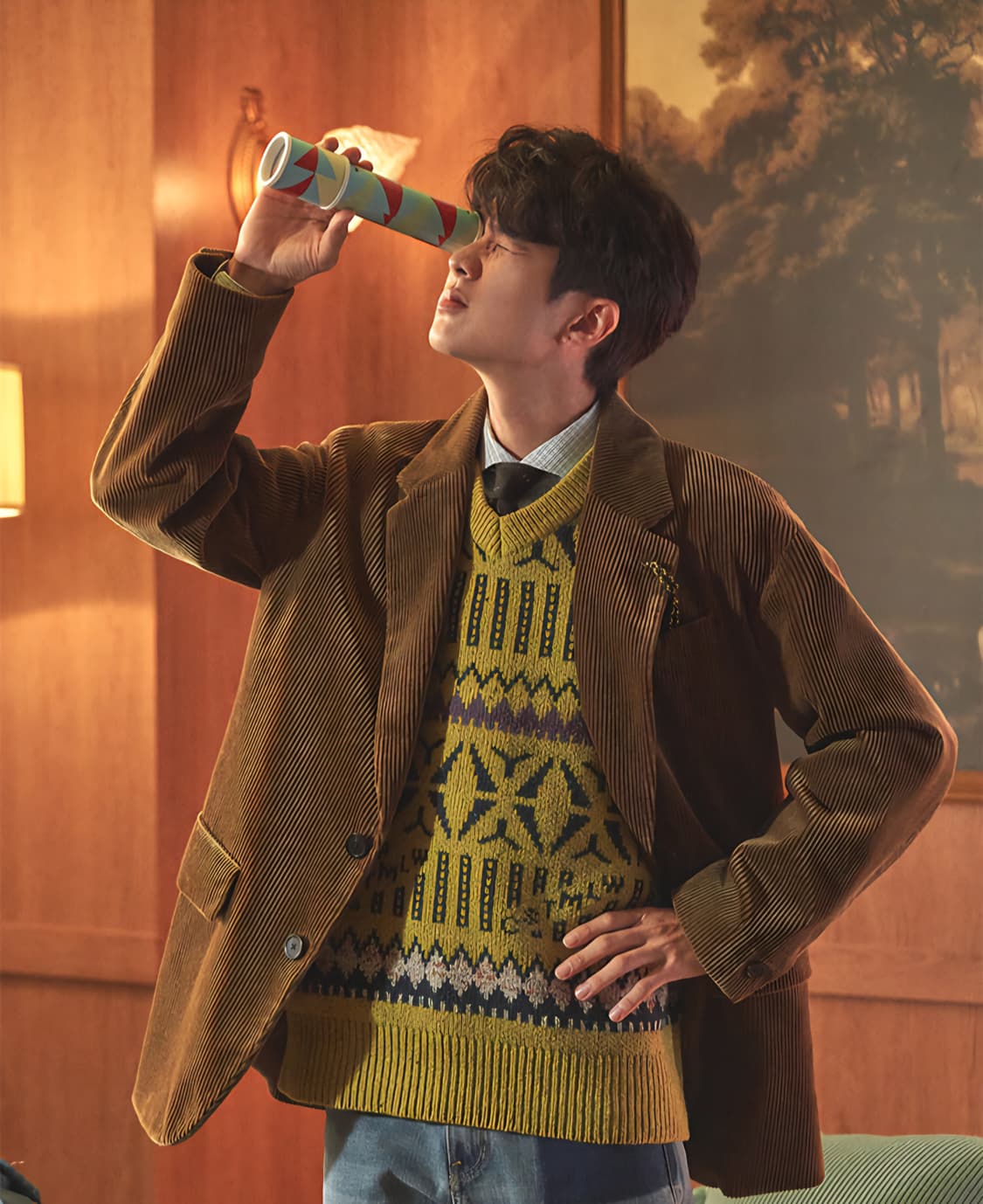 커스텀멜로우 블랙라벨 노르딕 니트 베스트 100 상품이미지8