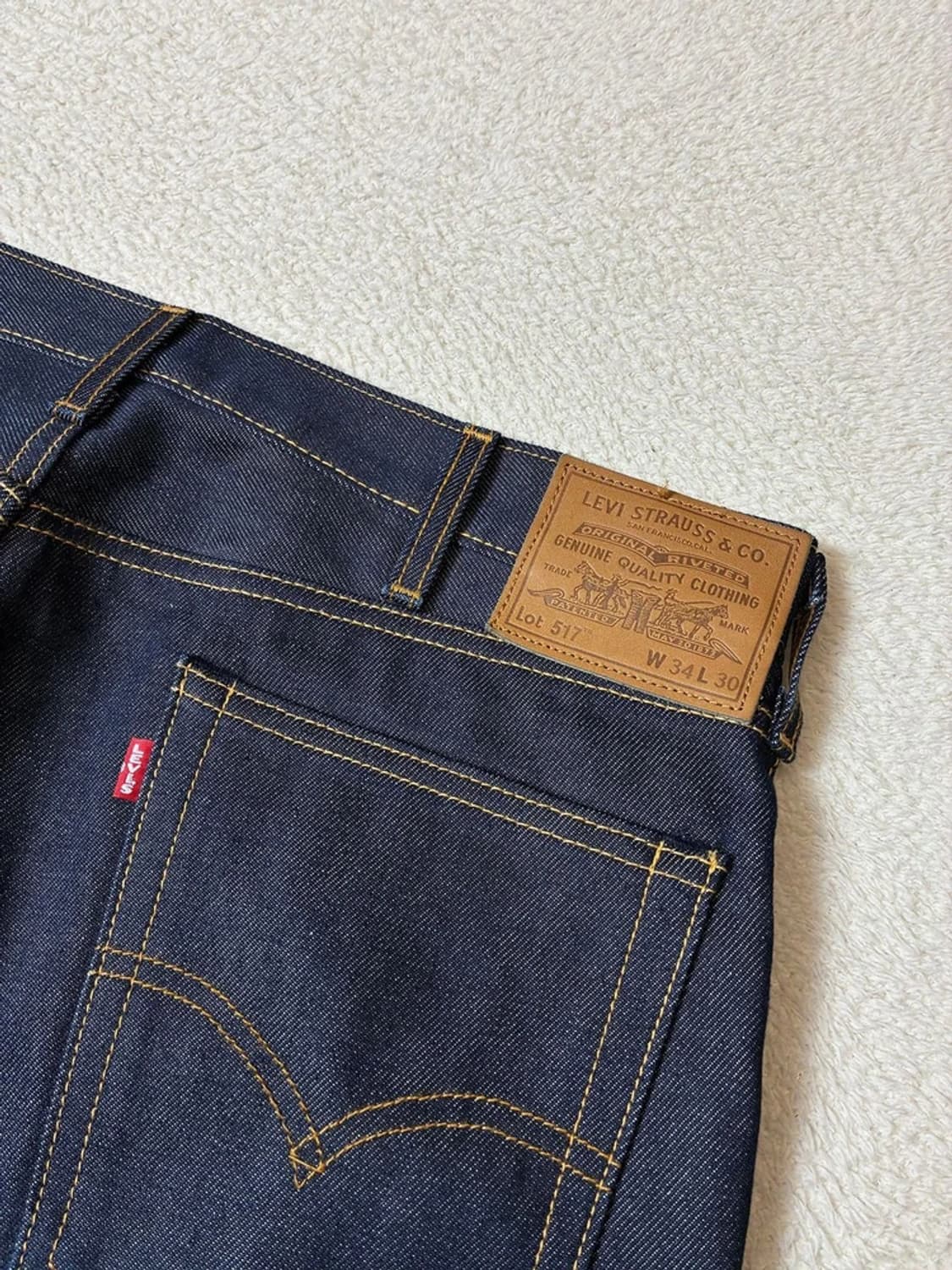 리바이스 517 프리미엄 생지 데님 팬츠 PN7678 상품이미지7