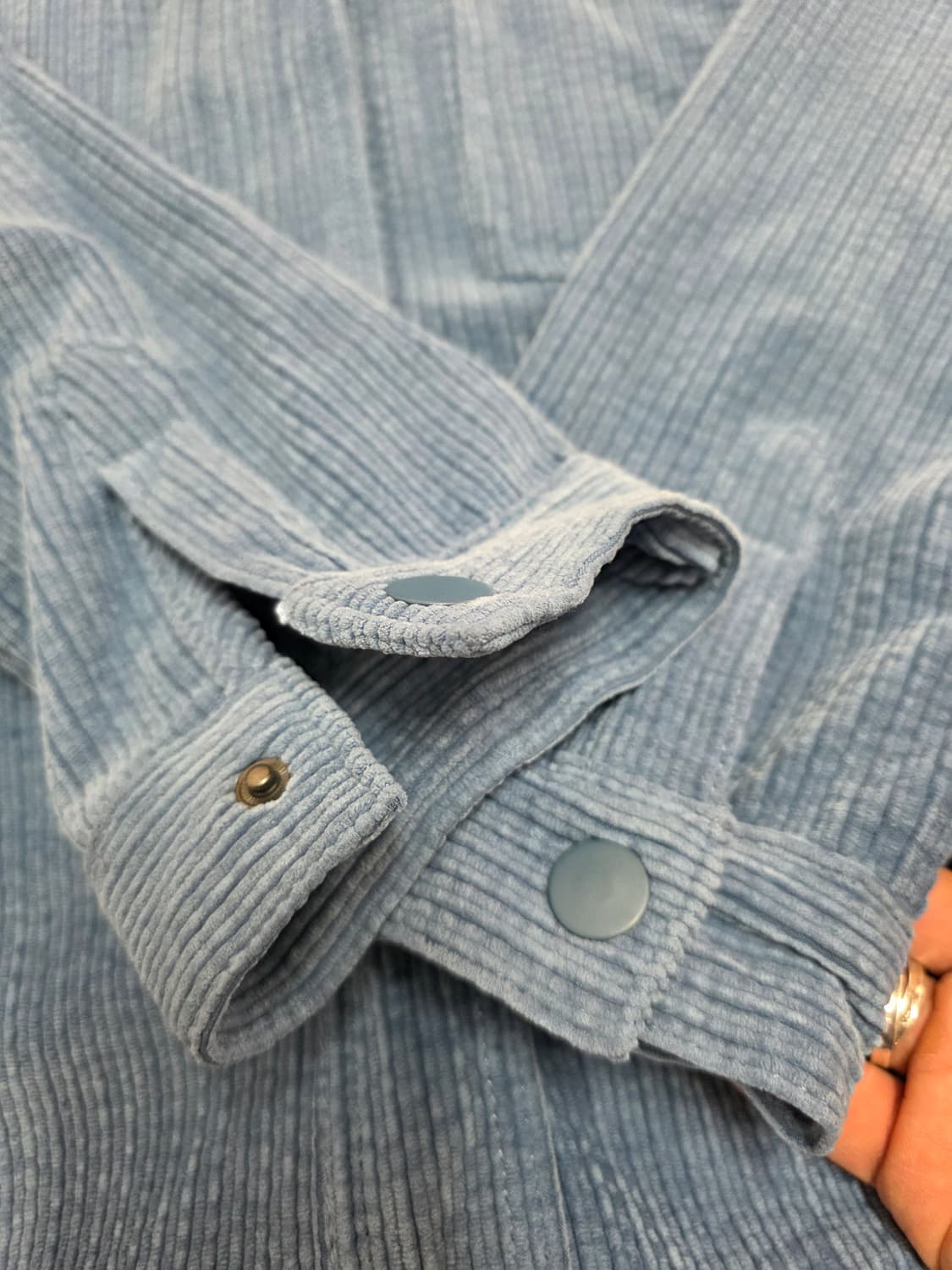 자라 오버핏 코듀로이 셔츠 L 상품이미지7