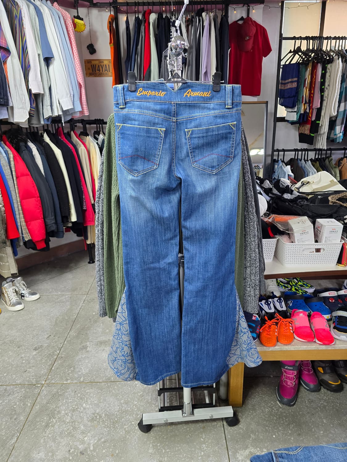 엠포리오 아르마니 빈티지 데님 청바지 부츠컷 (1404) 상품이미지2