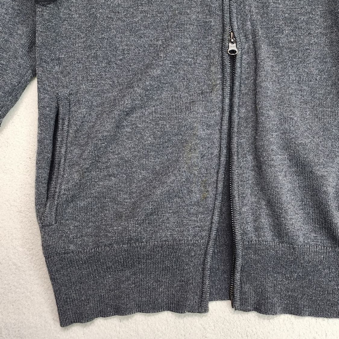 TOMMY HILFIGER 엘보패치 니트집업 상품이미지5