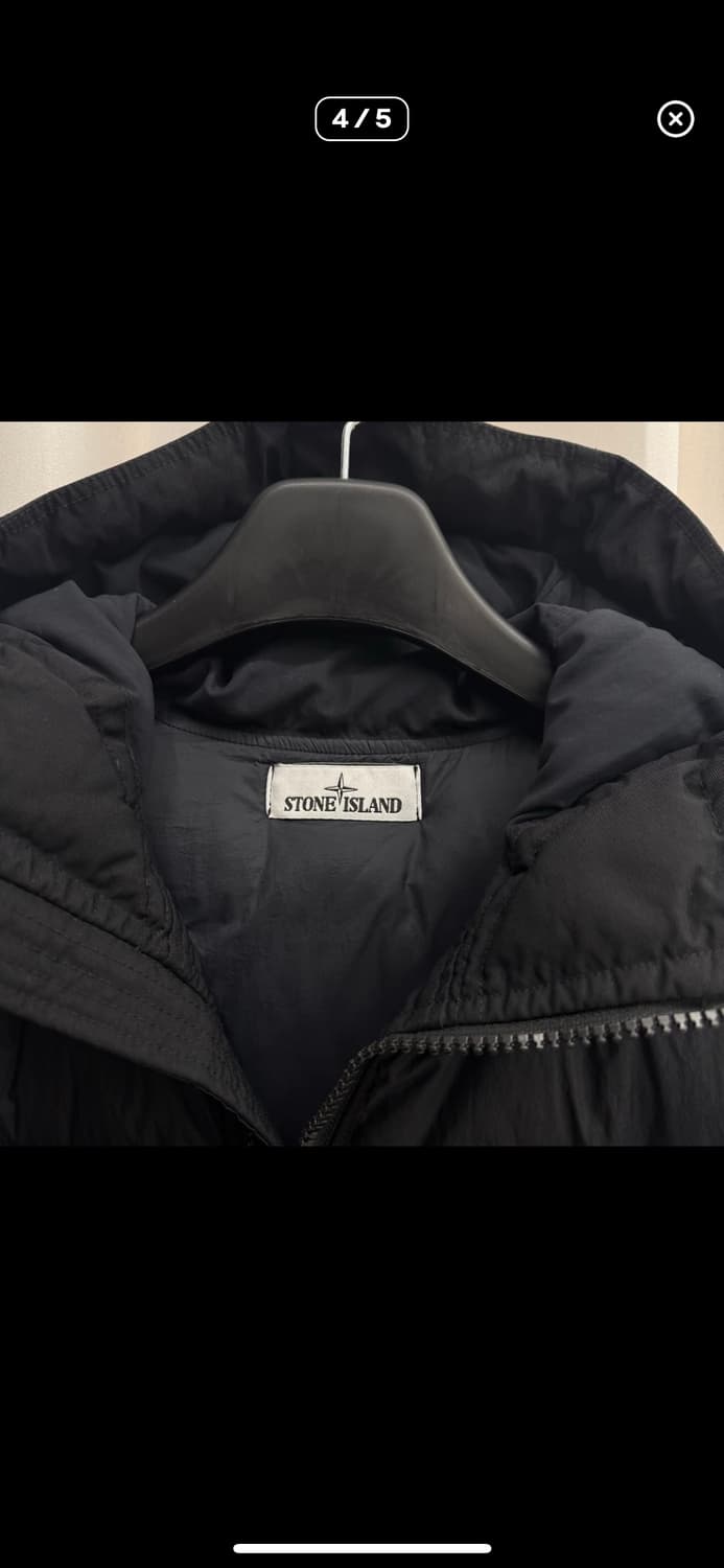 스톤아일랜드 크링클랩스 21fw 후드 패딩 M 상품이미지4