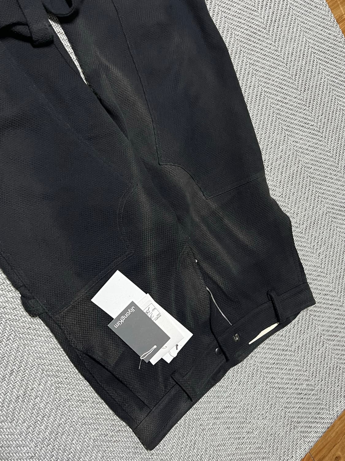 지용킴 25ss 더블니 트라우저 s 상품이미지3