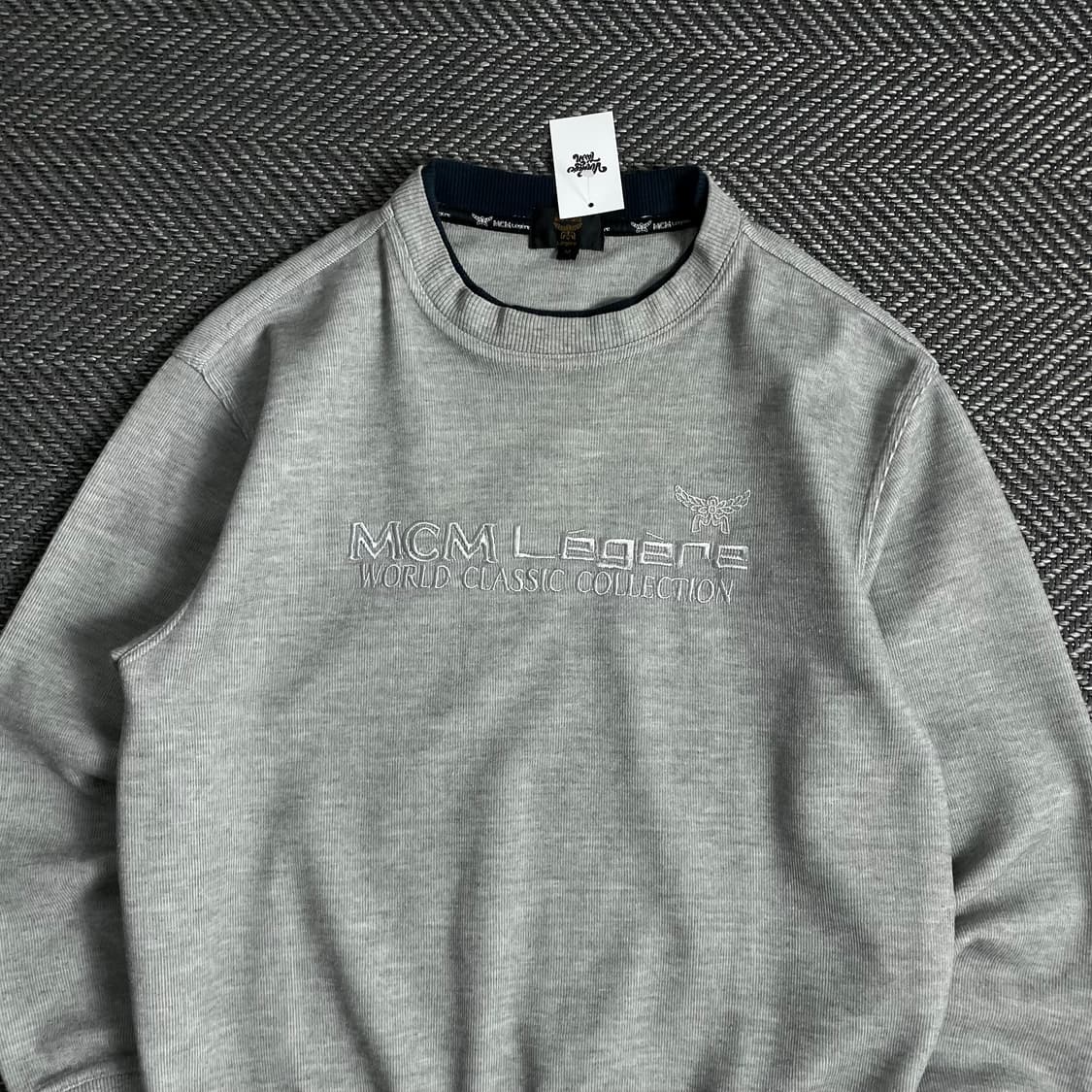 90s MCM 빅로고 아카이브 맨투맨y 3359 상품이미지5