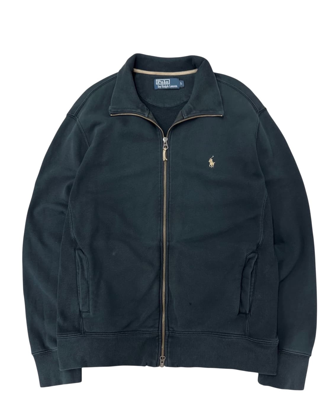 00년대 폴로 코튼집업 다크그린 (L) 상품이미지1