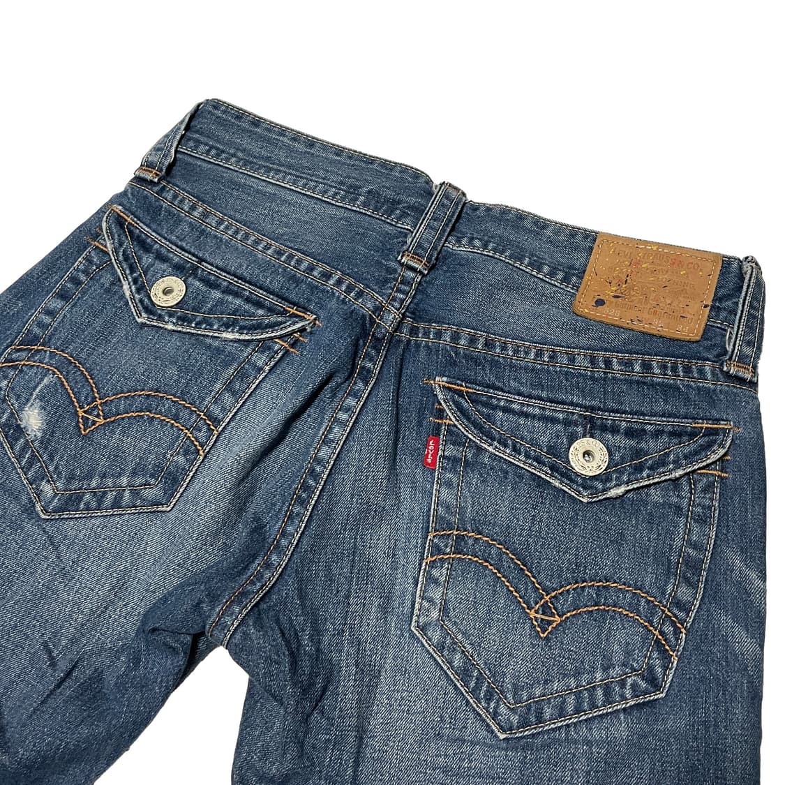 리바이스 523 페인티드패치 워싱 청바지 상품이미지4