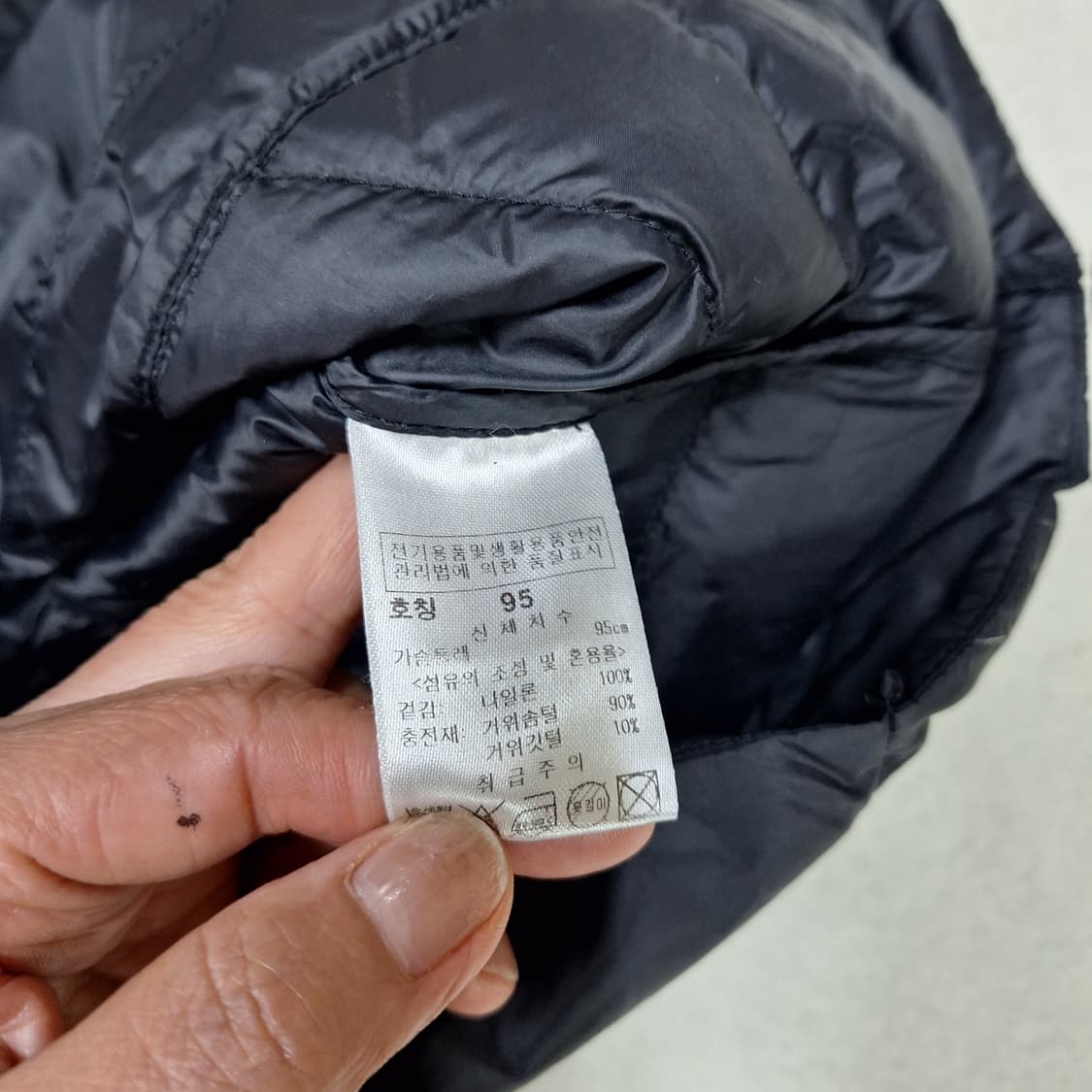 파사디 구스경량조끼95 상품이미지3