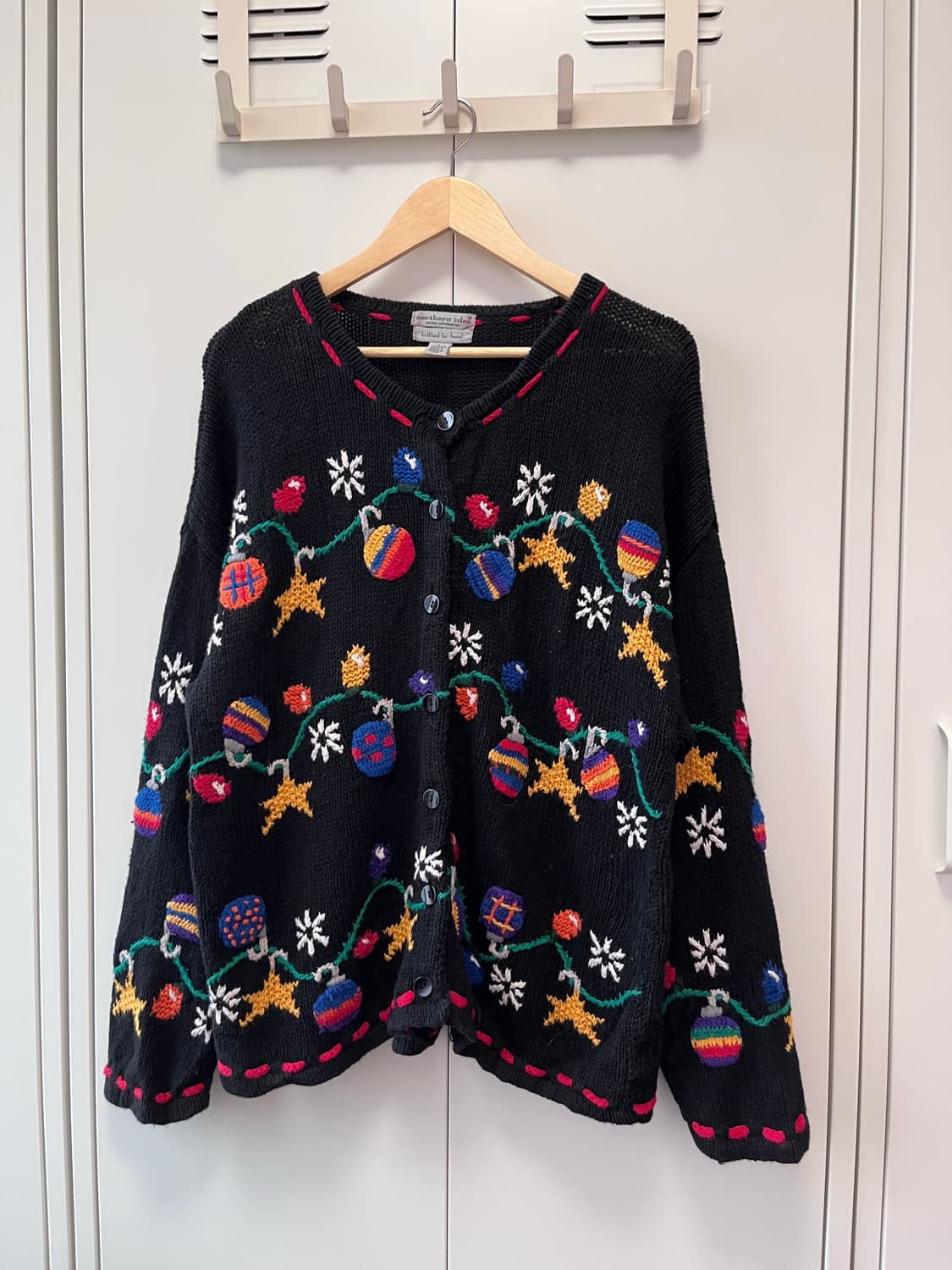 Northern isles 프리미엄 크리스마스 니트 가디건 상품이미지9