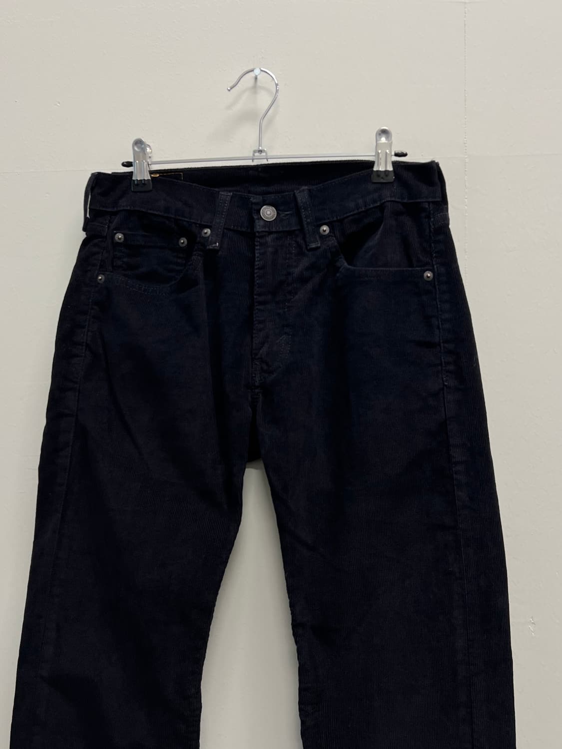 리바이스 505 코듀로이 팬츠 블랙 상품이미지3