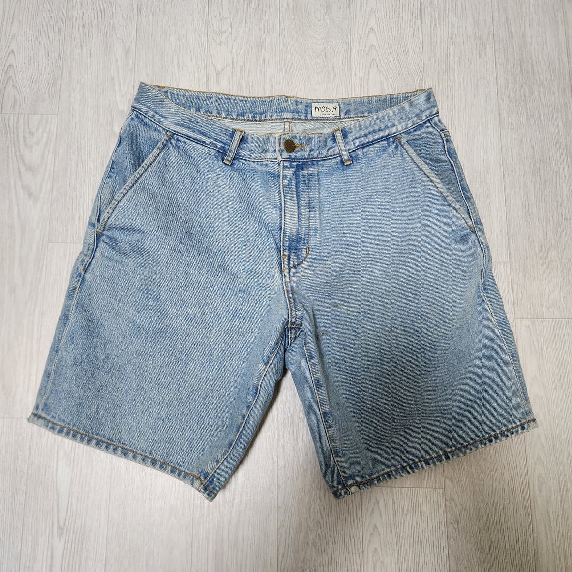 모드나인 데님 반바지 32사이즈 상품이미지1