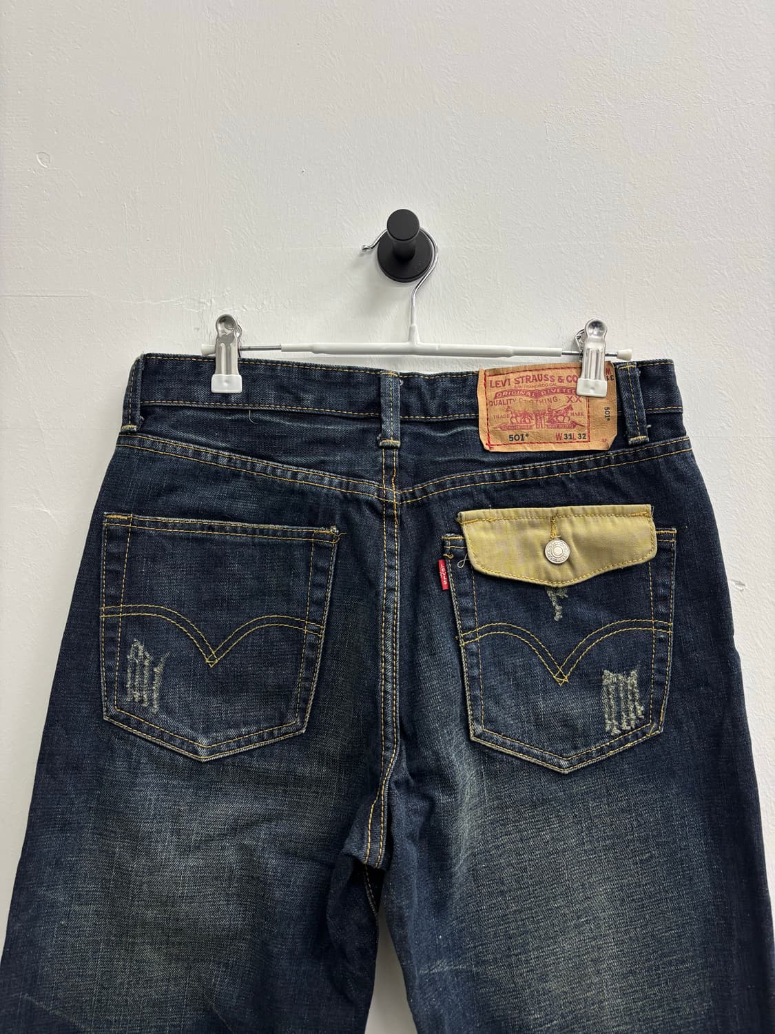 리바이스(Levi's) 빈티지 501 인디고 커스텀 데님 상품이미지4