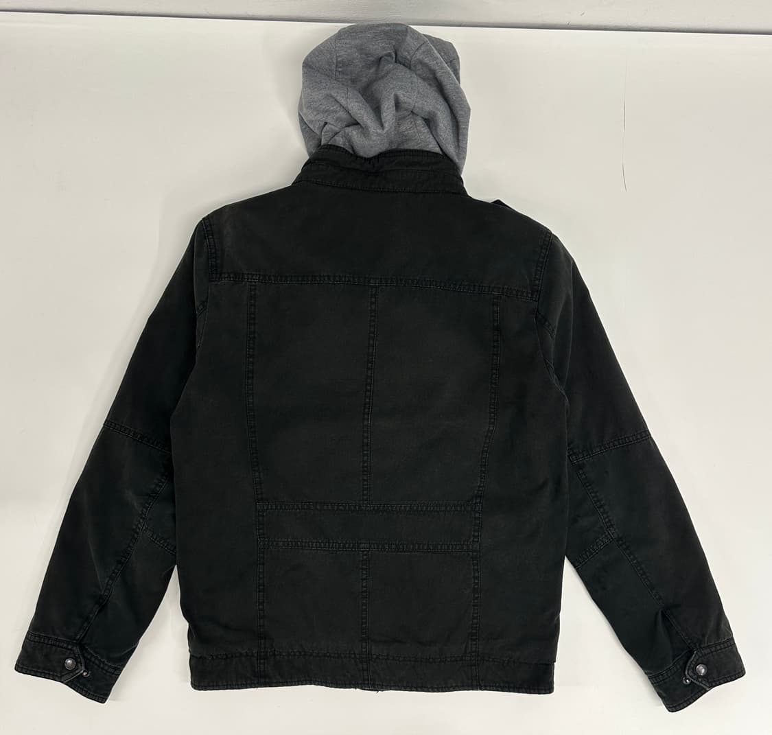 리바이스 데저트 후드 레이어드 자켓(워싱블랙) 상품이미지3