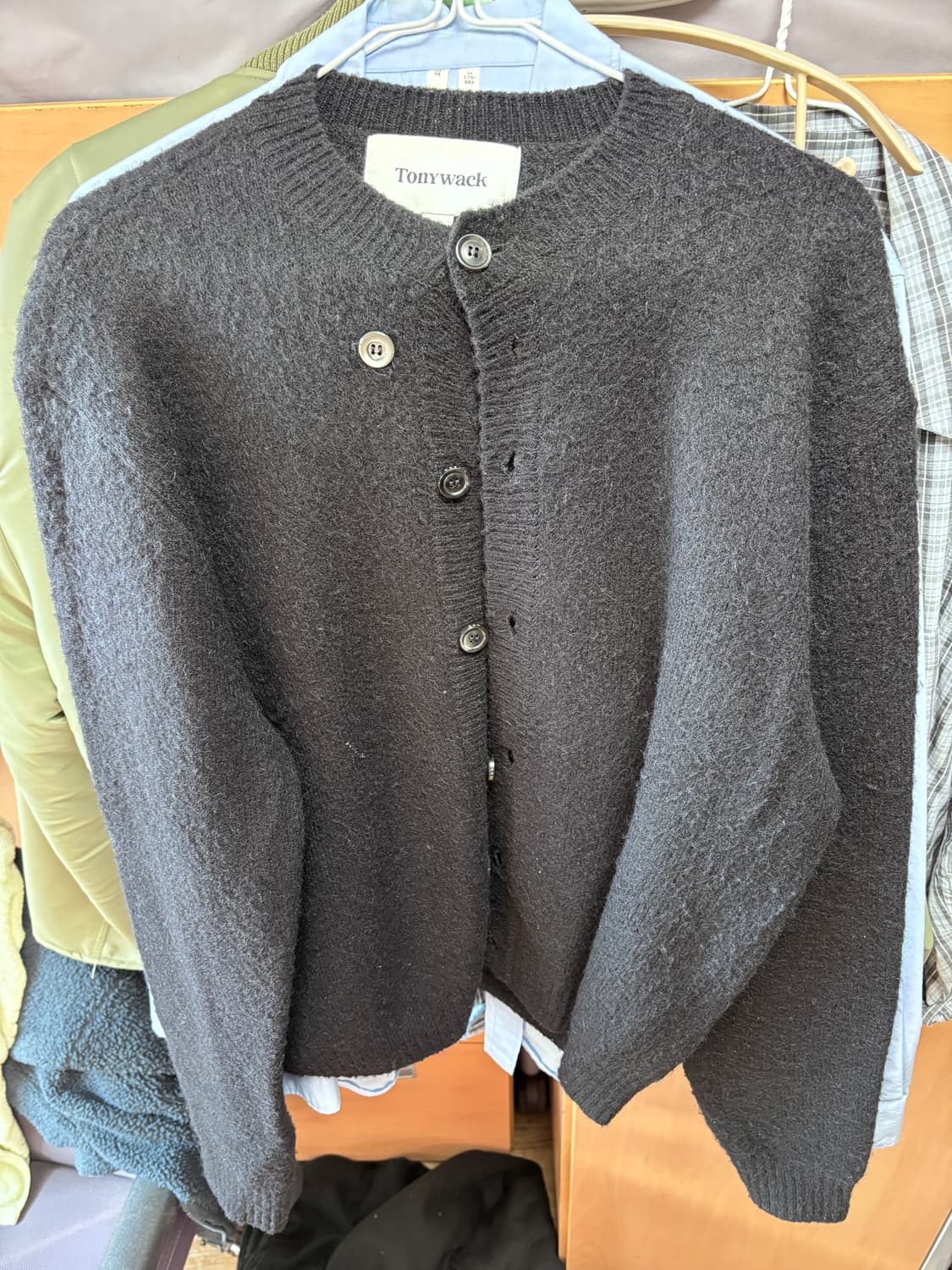 토니웩 알파카 가디건 상품이미지1