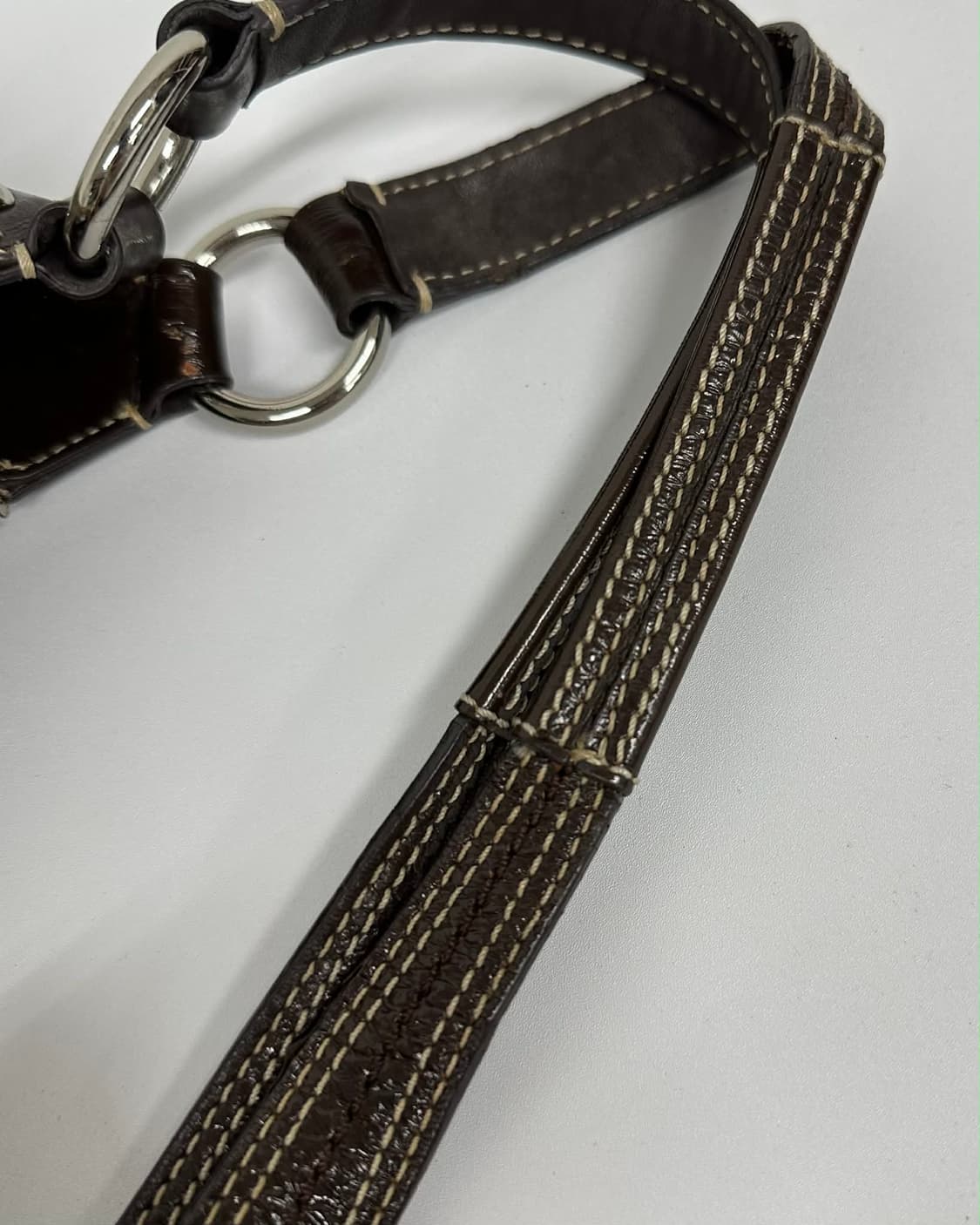 코치 시그니처 빅버클 캔버스 호보 숄더백 상품이미지8