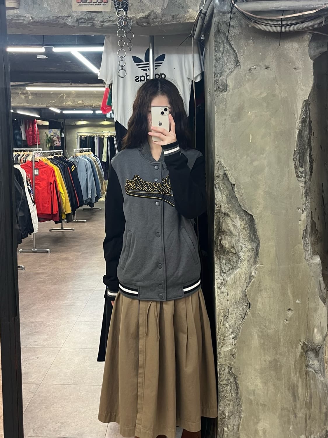 엠엘비 피츠버그 바시티 자켓 그레이 95 #csz2300 상품이미지2