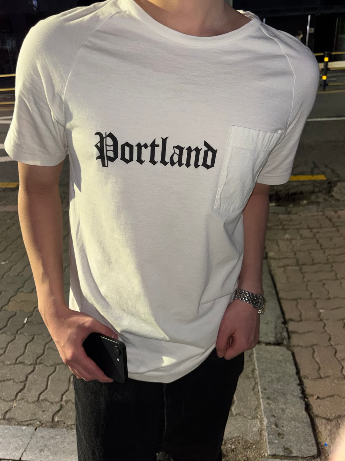 Number Nine portland T-shirt 08aw 상품이미지2