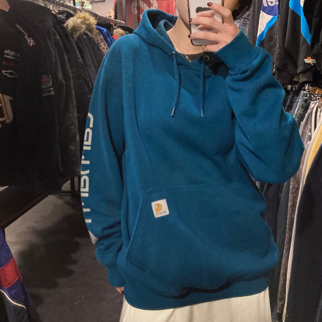 [IM]칼하트 후드티 틸그린 상품이미지4