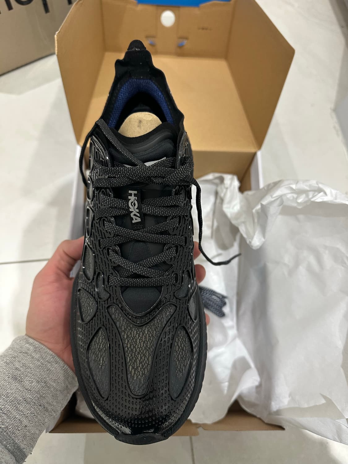 호카x케이지드 마하 블랙 285 새상품 상품이미지2