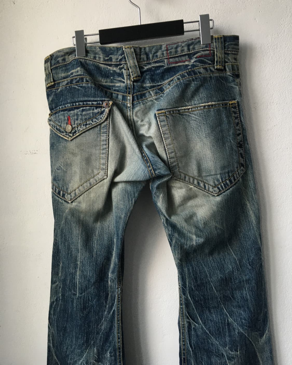 Crack washing denim pants 상품이미지7
