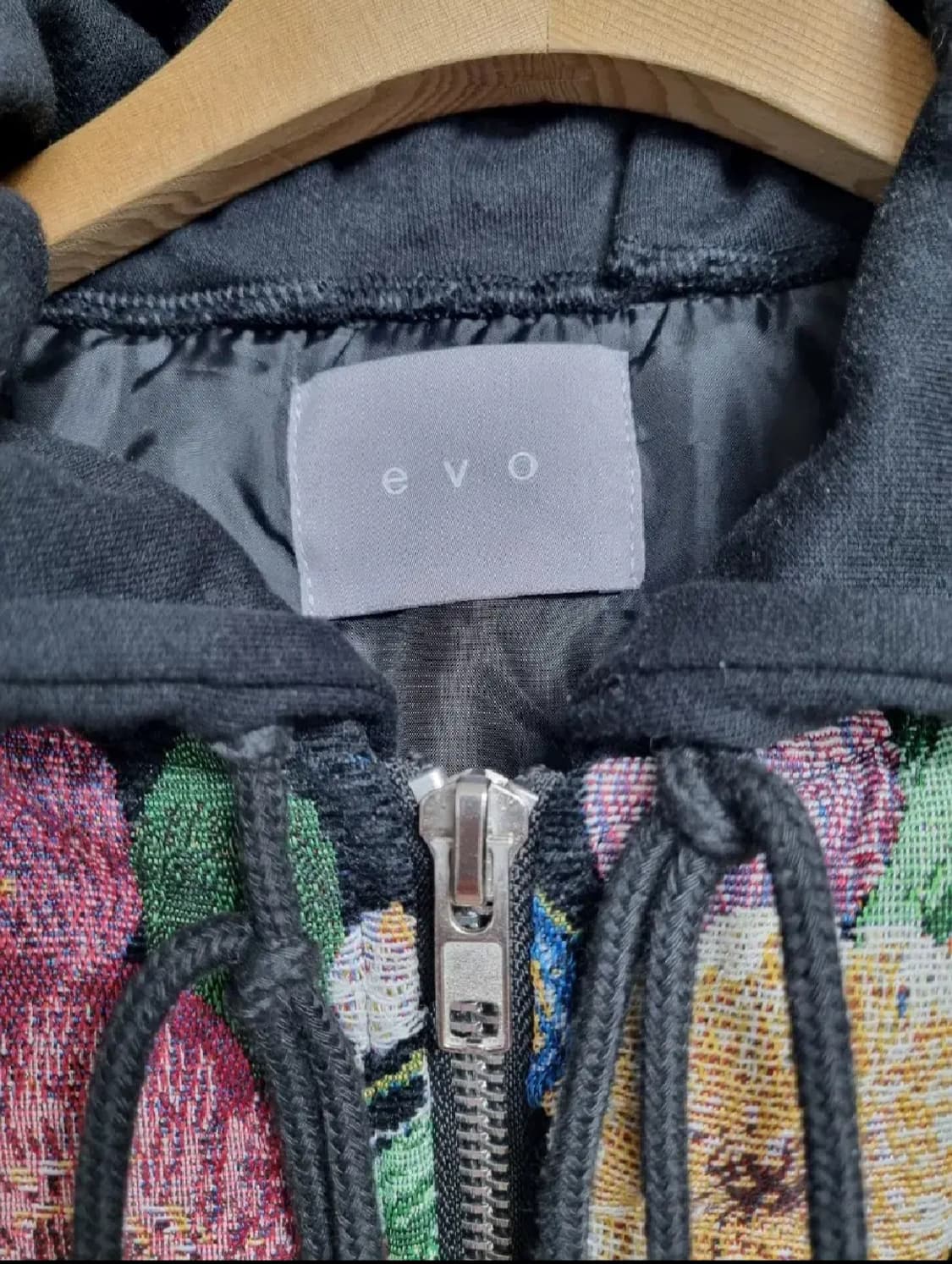 (택포) evo 에보 자가드 후드자켓 free (가을.초겨울용) 상품이미지4