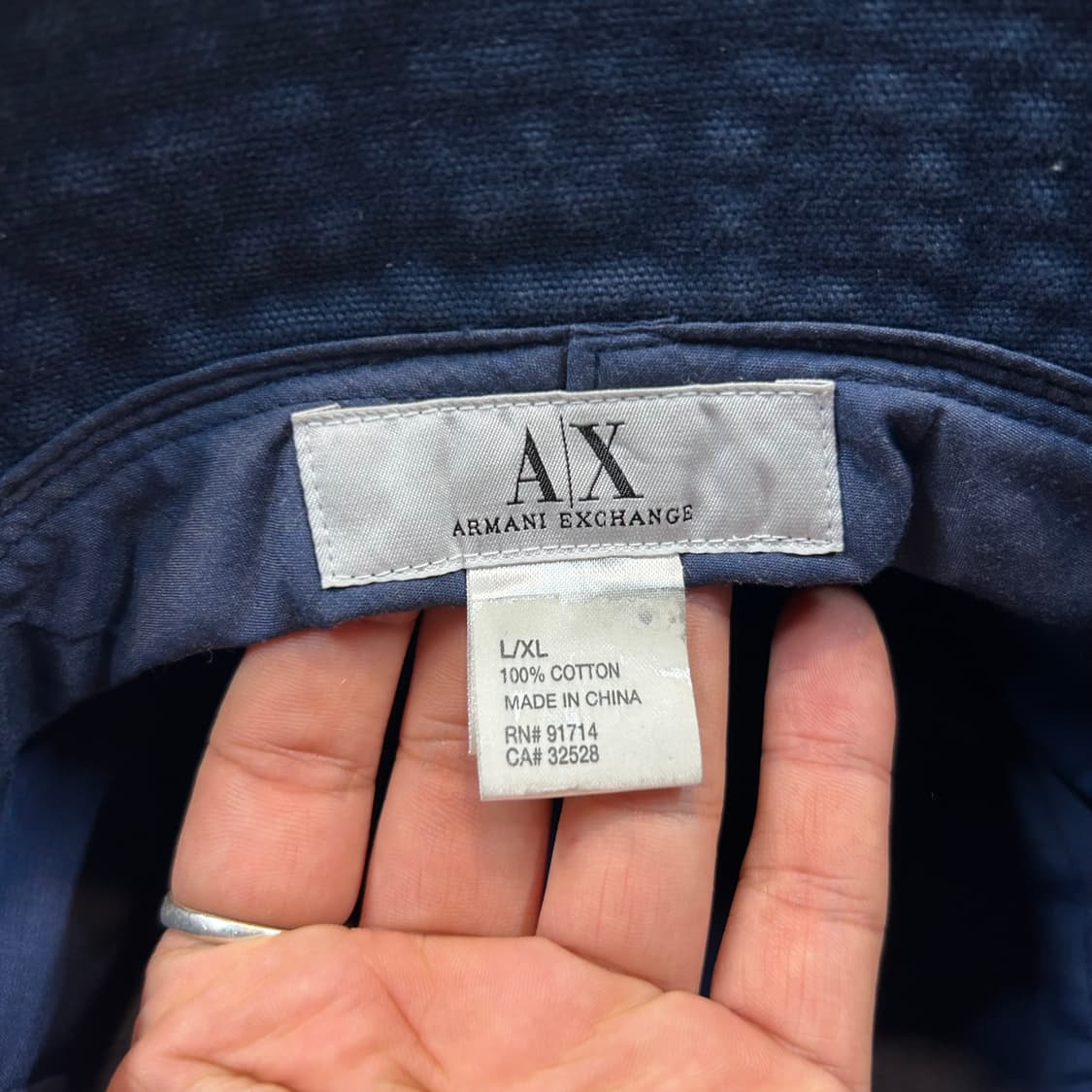 아르마니 익스체인지 버킷햇 상품이미지8