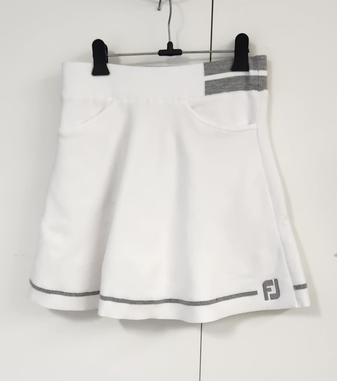 풋조이 골프 니트 플레어 스커트 치마 S (26) 상품이미지1