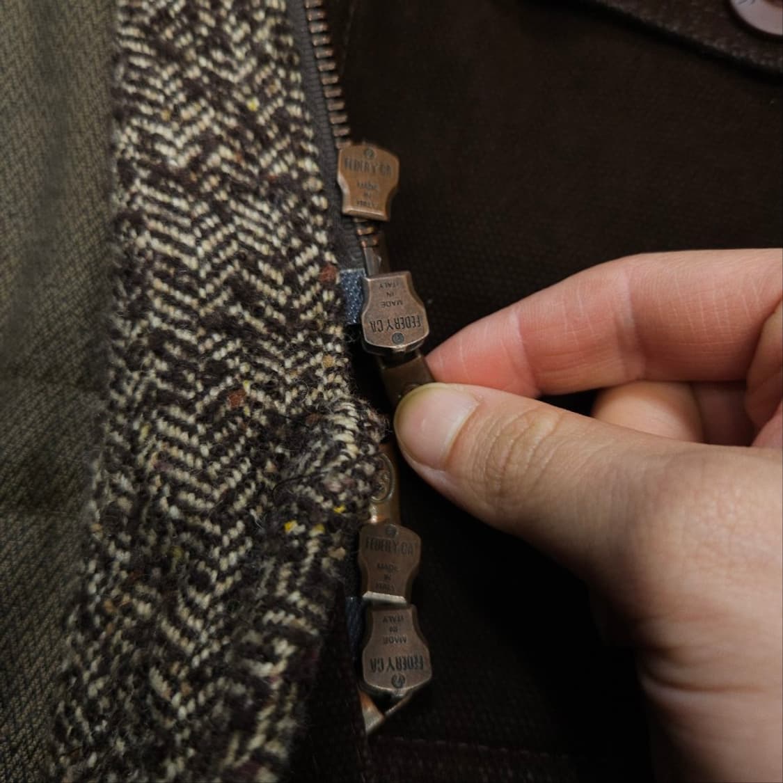 까스텔바작 헤링본 자켓 50 상품이미지7