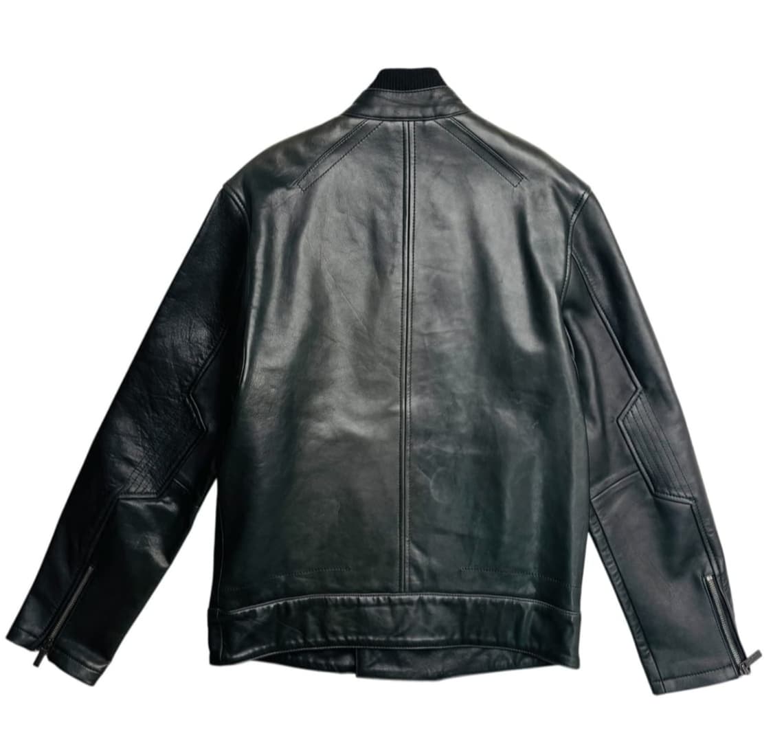 캘빈클라인 투웨이 비대칭 레더자켓 상품이미지2