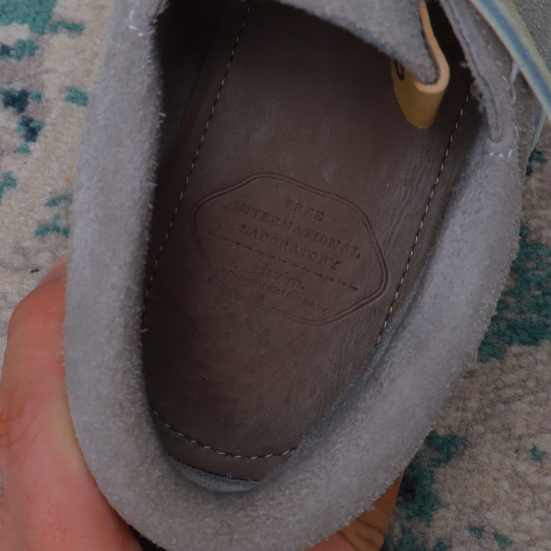 Visvim 비즈빔 호크니 포크 스웨이드 보트 슈즈 260 상품이미지5