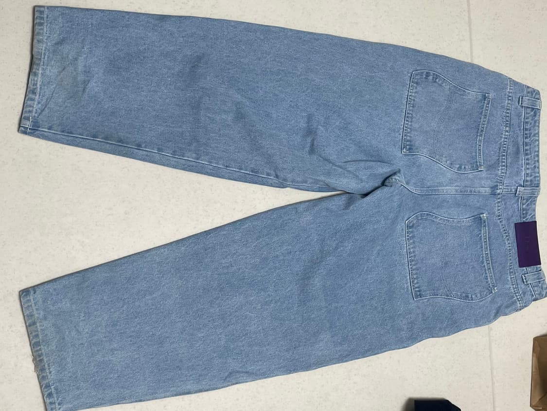 [L]다임 배기 데님팬츠 dime baggy denim 상품이미지6