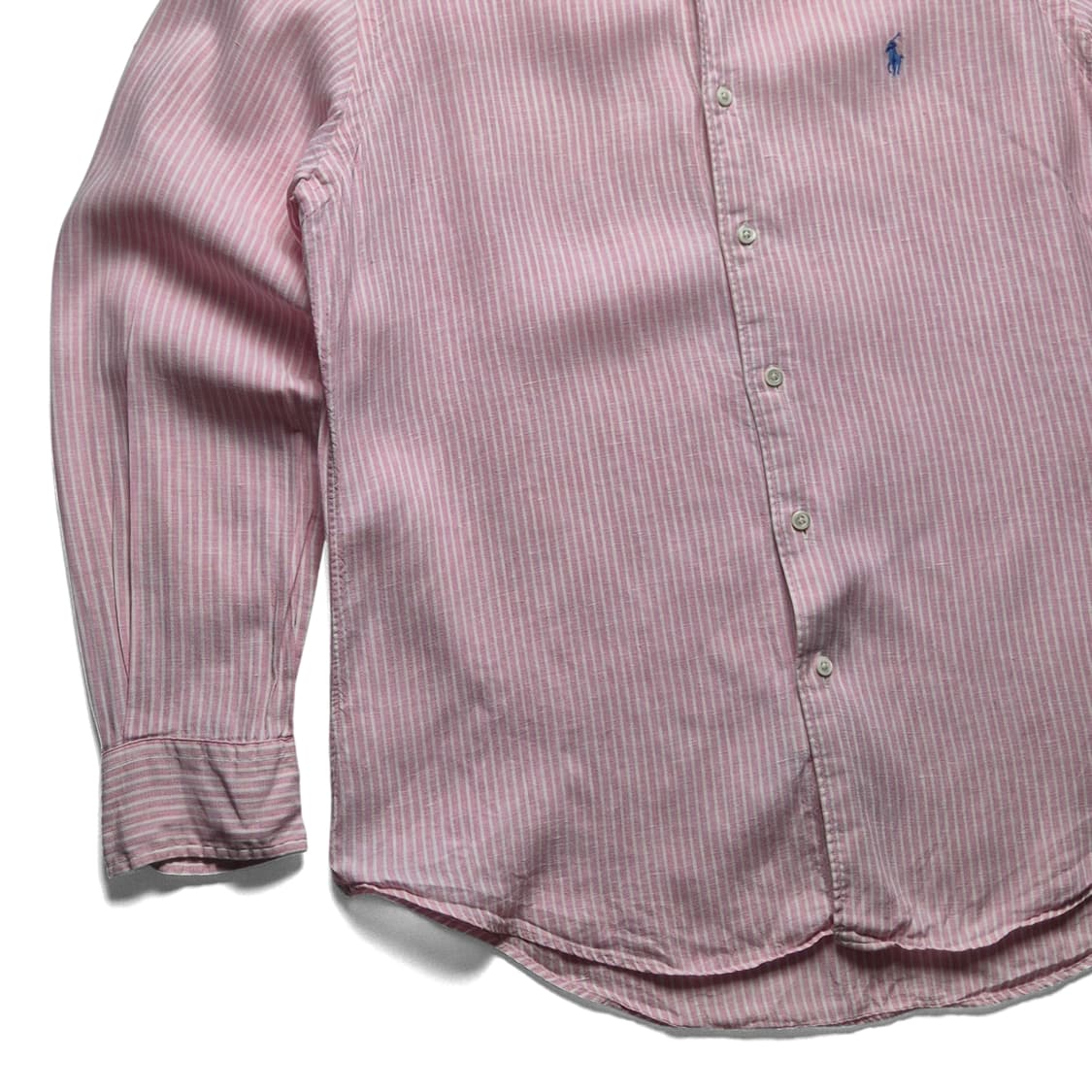 [L] 폴로 랄프로렌 린넨 스트라이프 셔츠 상품이미지4