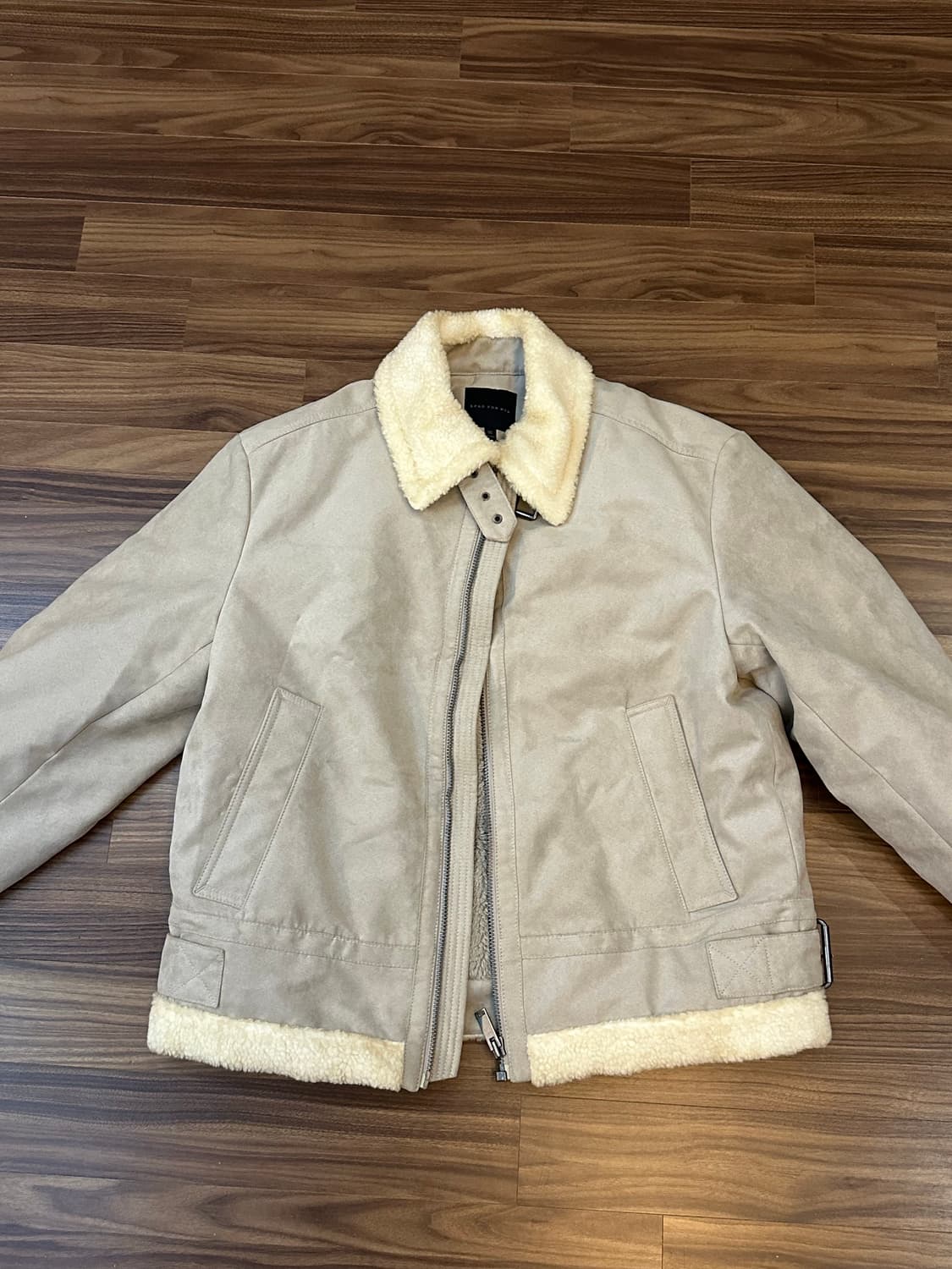 새상품) 스파오 무스탕 자켓 M 상품이미지2