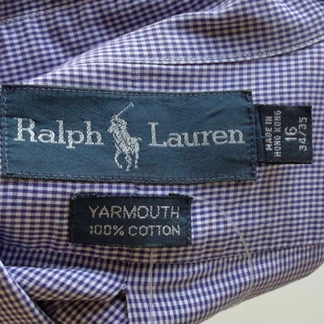 폴로 랄프로렌 야무스 깅엄체크 긴팔 셔츠 상품이미지5